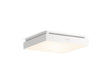 Atmo® 13-7/8" x 13-7/8" bathroom exhaust fan with light