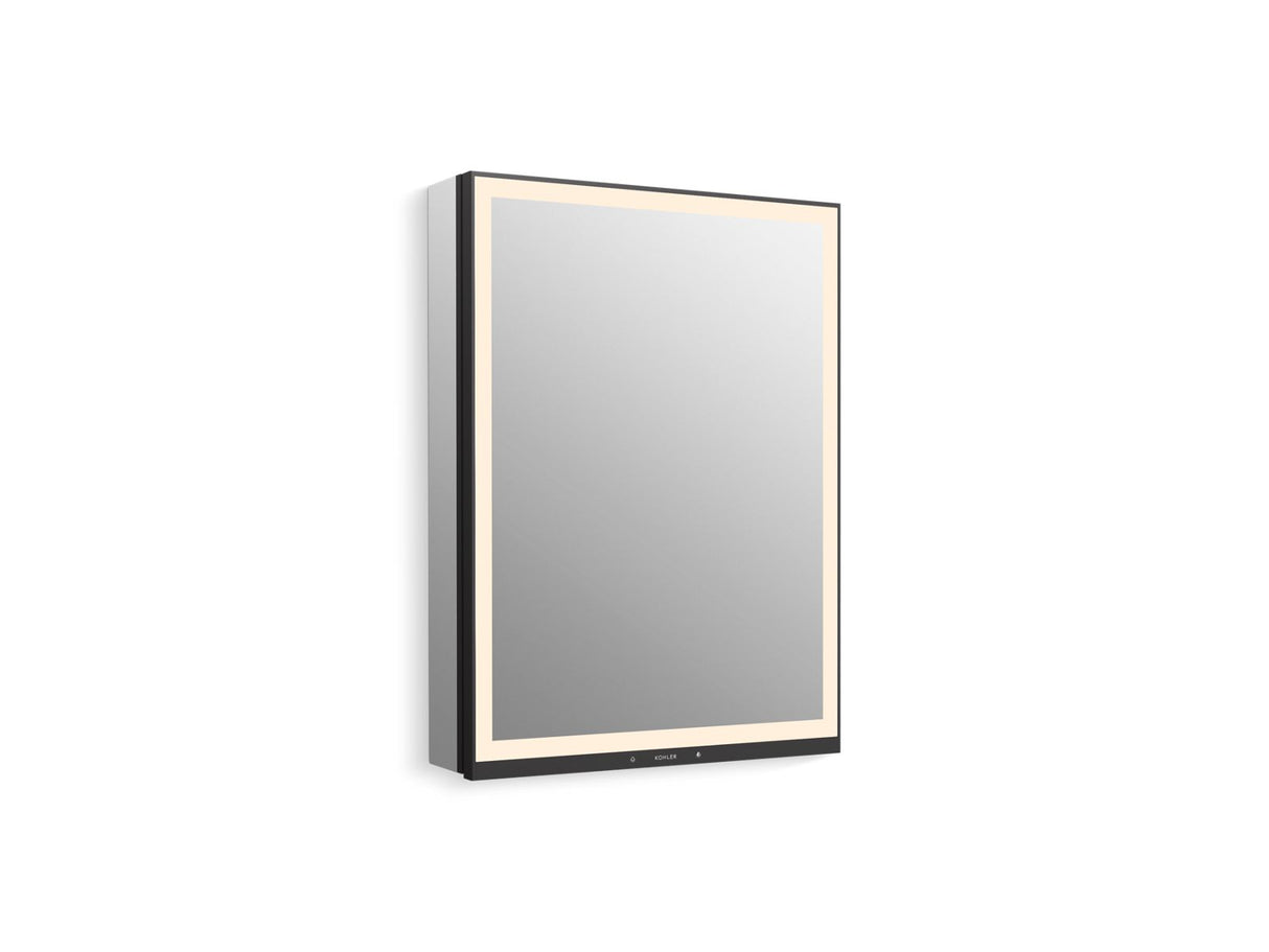 Collage® 24" x 32" lighted framed medicine cabinet, right-hinged