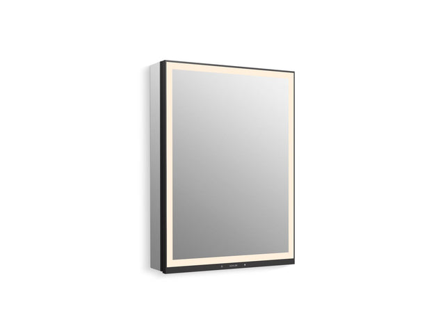 Collage® 24" x 32" lighted framed medicine cabinet, right-hinged