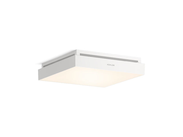 Atmo® 13-7/8" x 13-7/8" smart bathroom exhaust fan with light