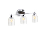 Tannage® Three-light sconce