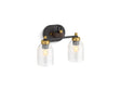 Tannage® Two-light sconce