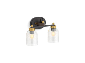 Tannage® Two-light sconce
