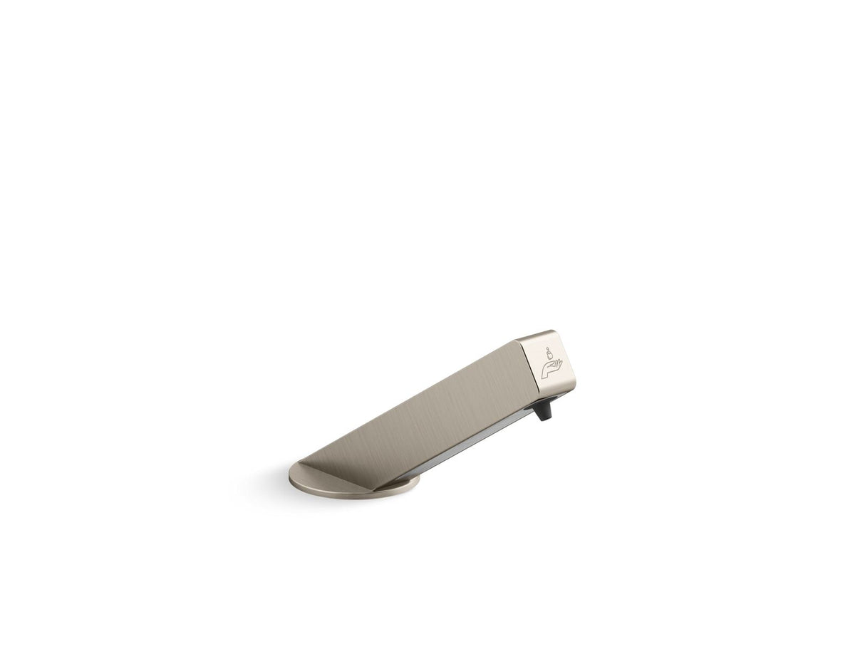 Angle Touchless foaming soap dispenser, DC-powered