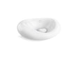 Landshapes® by Daniel Arsham 21-1/2" oval vessel bathroom sink, no overflow