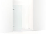 Composed™ 3/8" moving panel glass and hinges