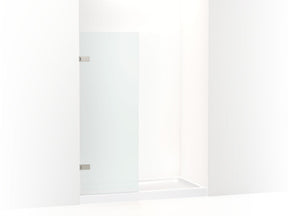 Composed™ 3/8" moving panel glass and hinges