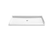 Stoneridge® 66" x 34" alcove shower base, center drain