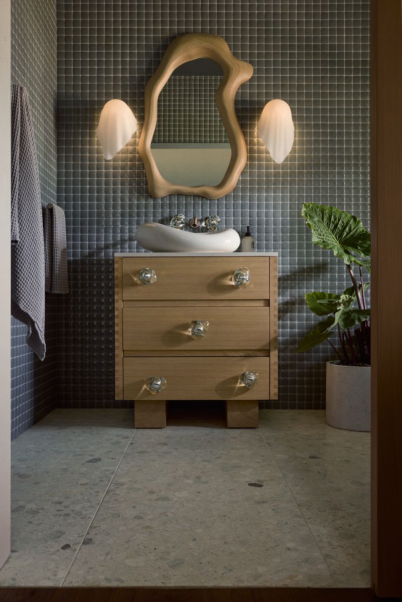 Landshapes® by Daniel Arsham 30" bathroom vanity cabinet