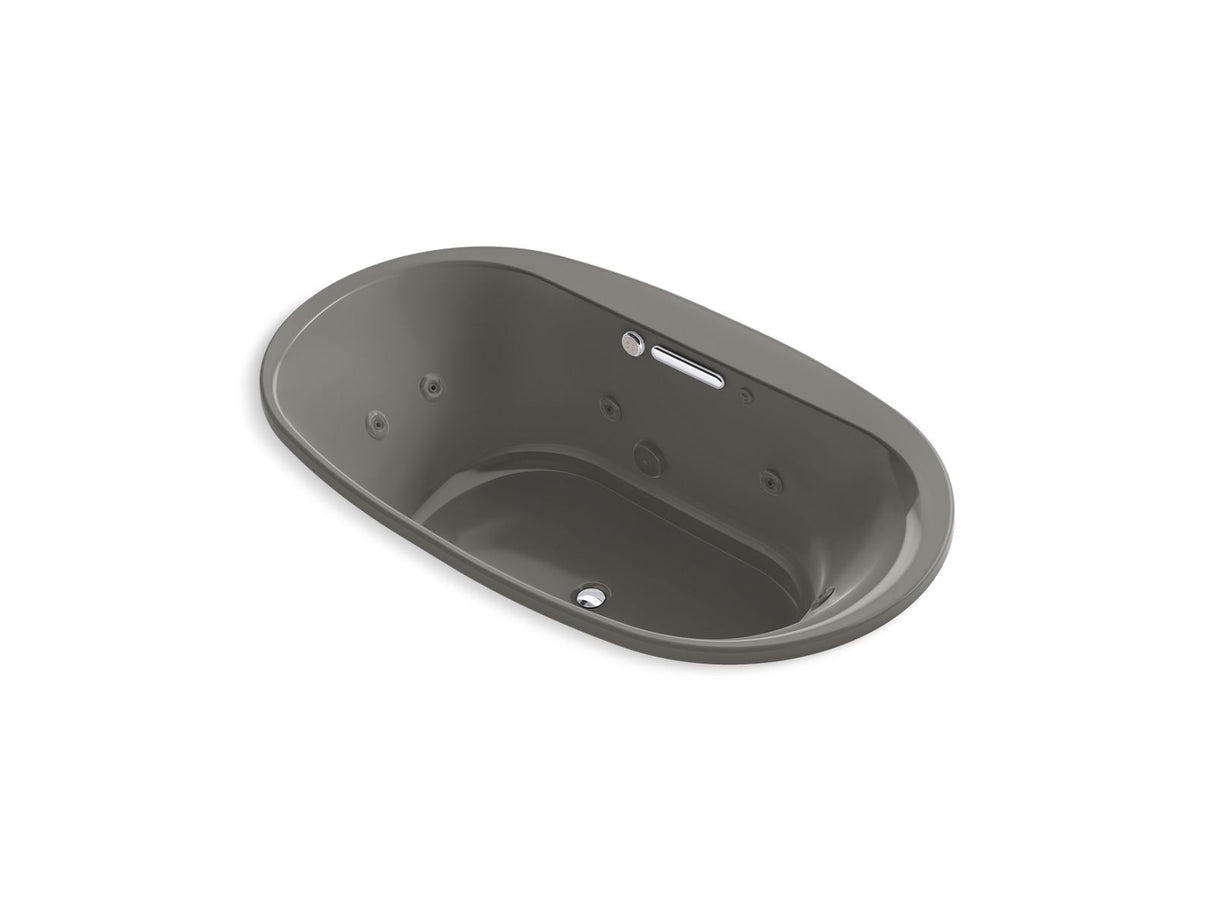 Underscore® 71-1/2" x 41-1/2" drop-in Heated BubbleMassage™ air bath with whirlpool