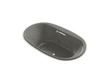 Underscore® 71-1/2" x 41-1/2" drop-in Heated BubbleMassage™ air bath with whirlpool