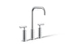 Purist® Widespread bathroom sink faucet with Lever handles, 1.2 gpm