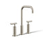 Purist® Widespread bathroom sink faucet with Lever handles, 1.2 gpm