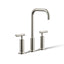 Purist® Widespread bathroom sink faucet with Lever handles, 1.2 gpm