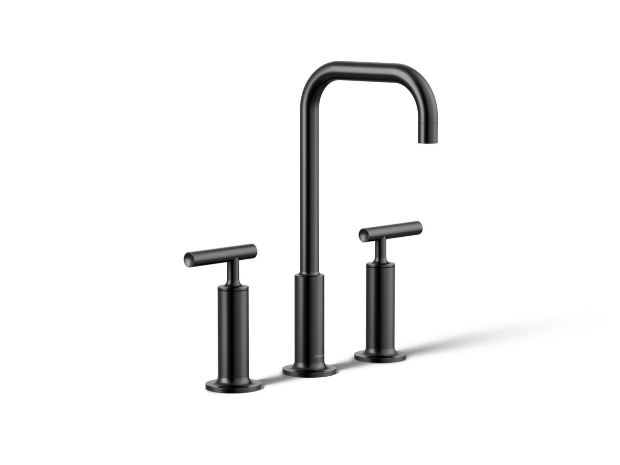 Purist® Widespread bathroom sink faucet with Lever handles, 1.2 gpm