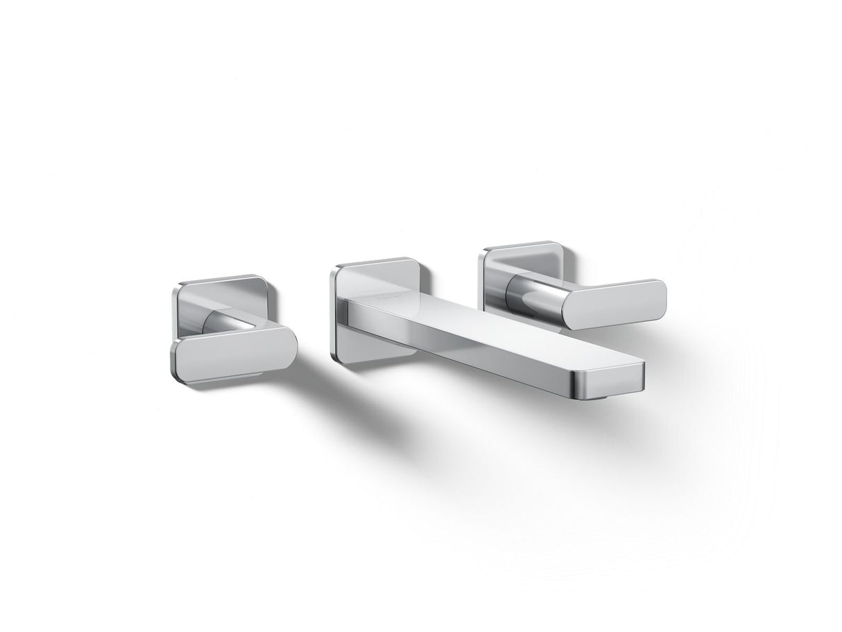 Parallel® Wall-mount bathroom sink faucet trim, 1.2 gpm