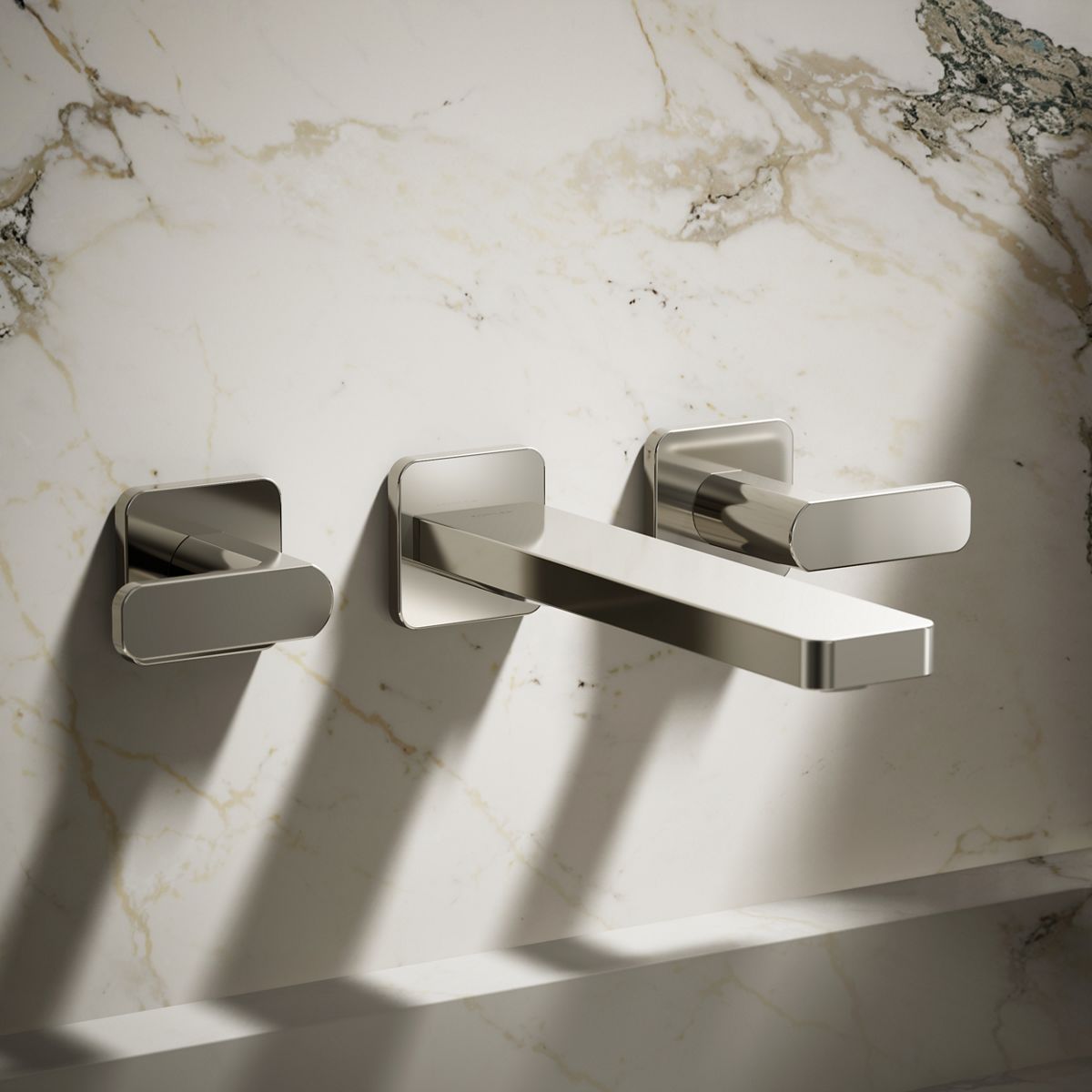 Parallel® Wall-mount bathroom sink faucet trim, 1.2 gpm