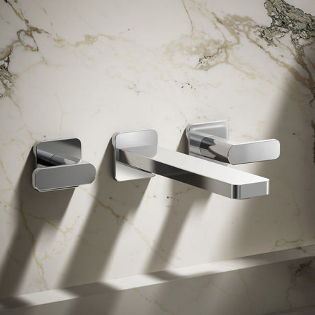 Parallel® Wall-mount bathroom sink faucet trim, 1.2 gpm