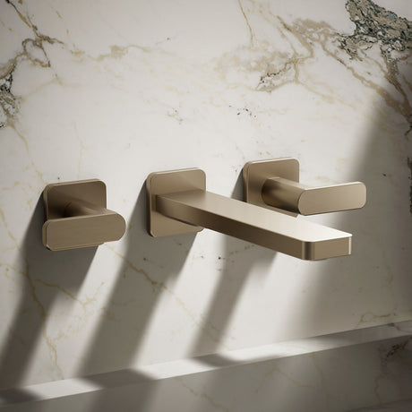 Parallel® Wall-mount bathroom sink faucet trim, 1.2 gpm