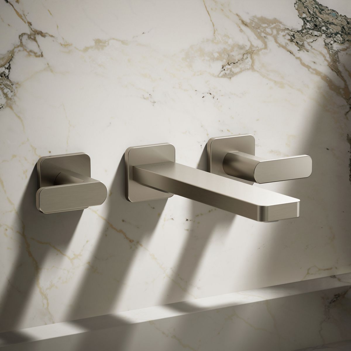 Parallel® Wall-mount bathroom sink faucet trim, 1.2 gpm