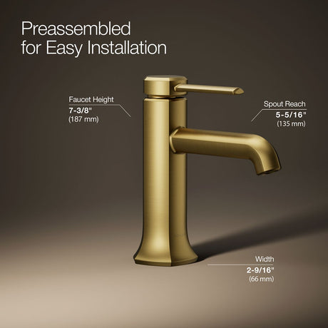 Occasion® Single-handle bathroom sink faucet, 1.2 gpm