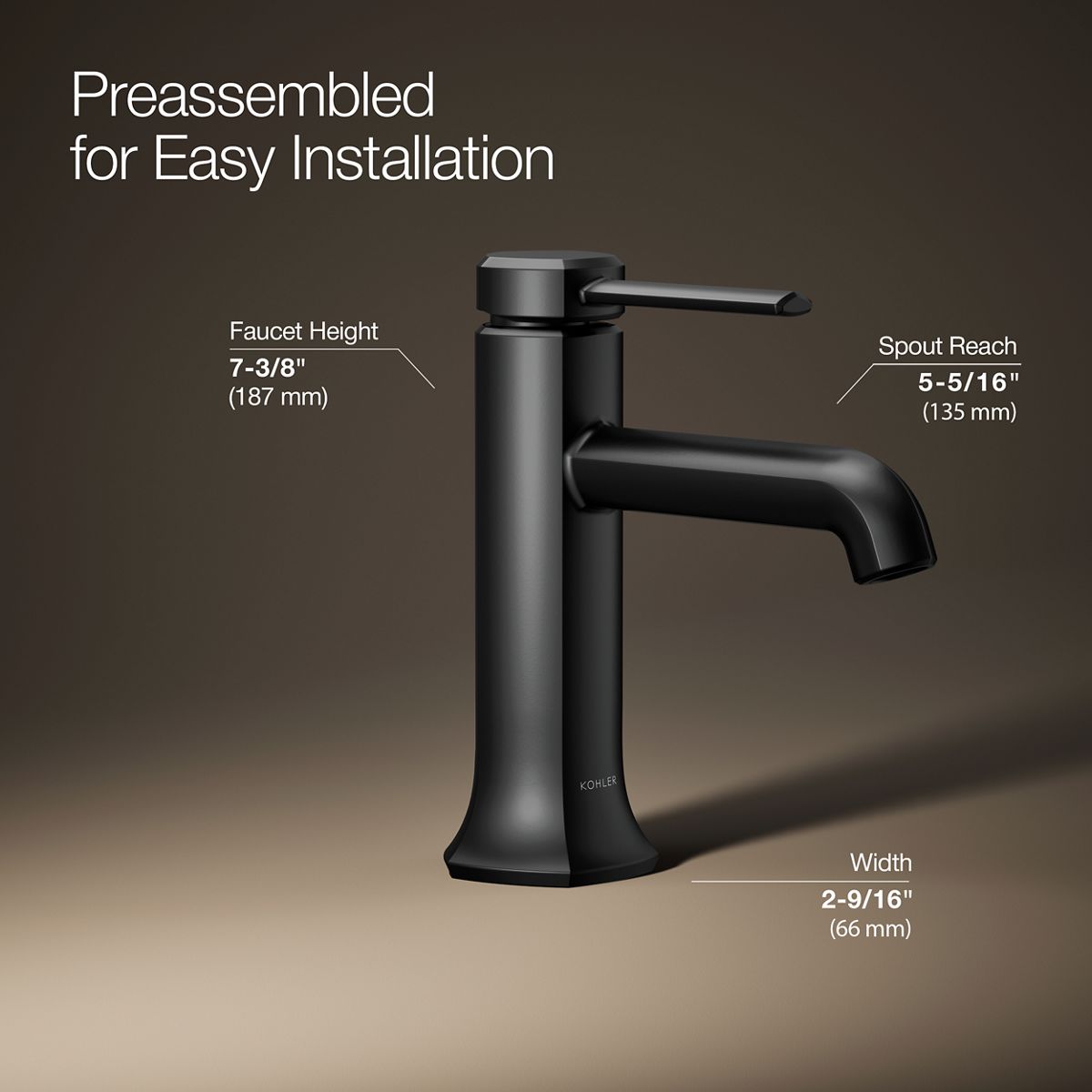 Occasion® Single-handle bathroom sink faucet, 1.2 gpm