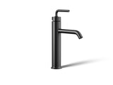 Purist® Tall single-handle bathroom sink faucet with Lever handle, 1.2 gpm