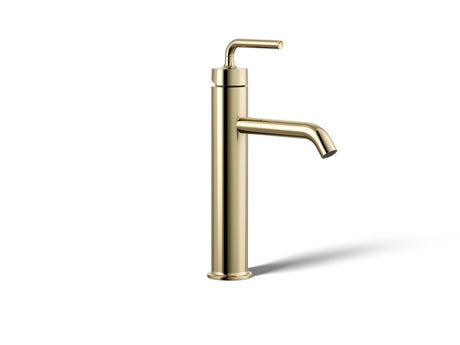 Purist® Tall single-handle bathroom sink faucet with Lever handle, 1.2 gpm