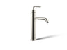 Purist® Tall single-handle bathroom sink faucet with Lever handle, 1.2 gpm