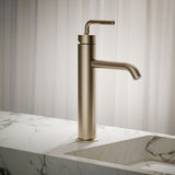 Purist® Tall single-handle bathroom sink faucet with Lever handle, 1.2 gpm