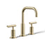 Purist® Widespread bathroom sink faucet with Lever handles, 1.2 gpm