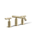 Purist® Widespread bathroom sink faucet with Lever handles, 1.2 gpm