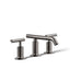 Purist® Widespread bathroom sink faucet with Lever handles, 1.2 gpm