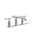 Purist® Widespread bathroom sink faucet with Lever handles, 1.2 gpm