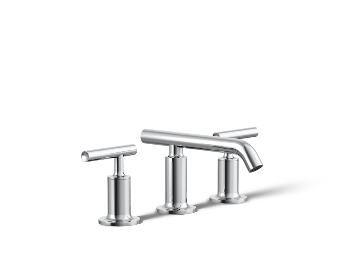 Purist® Widespread bathroom sink faucet with Lever handles, 1.2 gpm