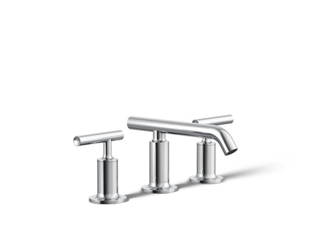 Purist® Widespread bathroom sink faucet with Lever handles, 1.2 gpm