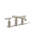 Purist® Widespread bathroom sink faucet with Lever handles, 1.2 gpm