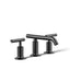 Purist® Widespread bathroom sink faucet with Lever handles, 1.2 gpm
