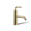 Purist® Single-handle bathroom sink faucet with Straight Lever handle, 1.2 gpm
