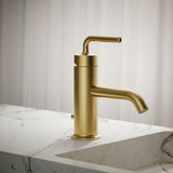 Purist® Single-handle bathroom sink faucet with Straight Lever handle, 1.2 gpm
