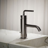 Purist® Single-handle bathroom sink faucet with Straight Lever handle, 1.2 gpm