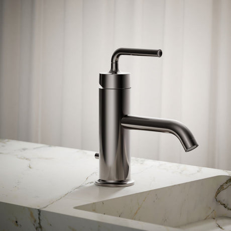 Purist® Single-handle bathroom sink faucet with Straight Lever handle, 1.2 gpm
