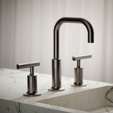 Purist® Widespread bathroom sink faucet with Lever handles, 1.2 gpm