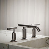 Purist® Widespread bathroom sink faucet with Lever handles, 1.2 gpm