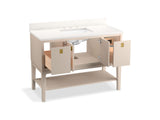 Seagrove® by Studio McGee 48" bathroom vanity cabinet with sink and quartz top