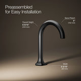 Occasion® Bathroom sink faucet spout with Cane design, 1.2 gpm