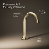 Occasion® Bathroom sink faucet spout with Cane design, 1.2 gpm