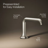 Occasion® Bathroom sink faucet spout with Straight design, 1.2 gpm
