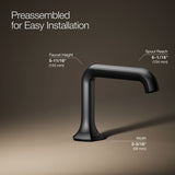 Occasion® Bathroom sink faucet spout with Straight design, 1.2 gpm