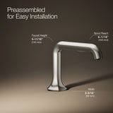 Occasion® Bathroom sink faucet spout with Straight design, 1.2 gpm
